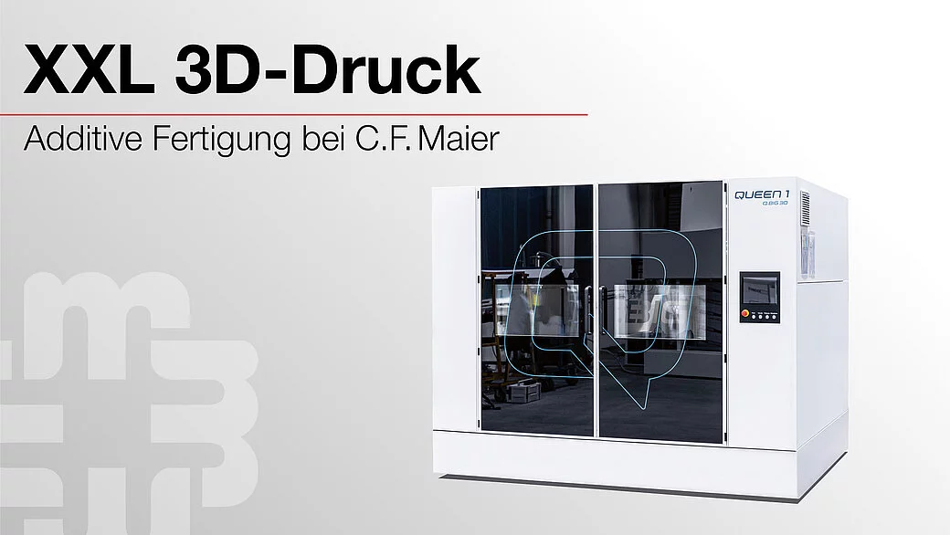 Drucken im XXL-Format: Die QUEEN 1 von Q.Big 3D